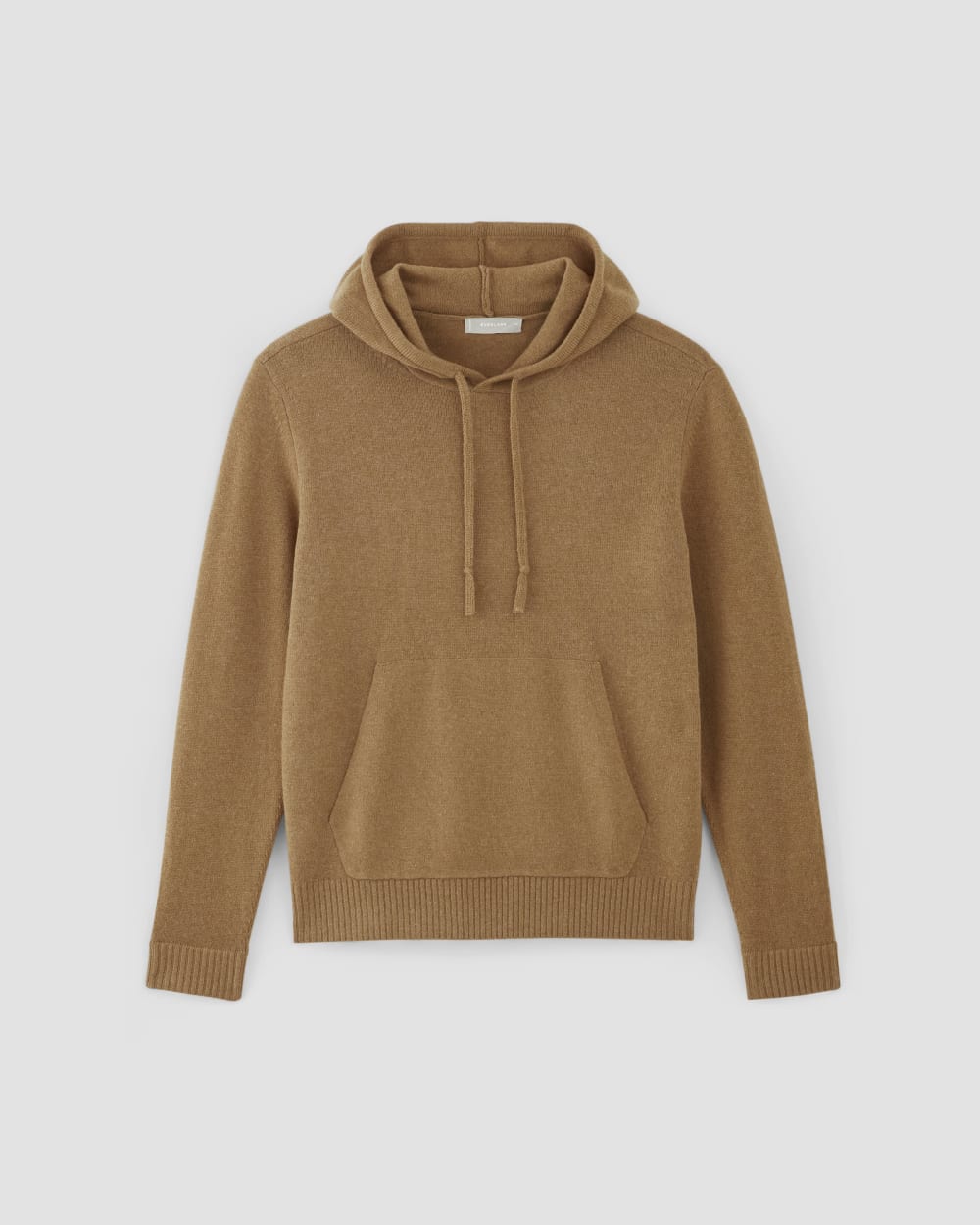 The Felted Merino Hoodie | Deep Camel
