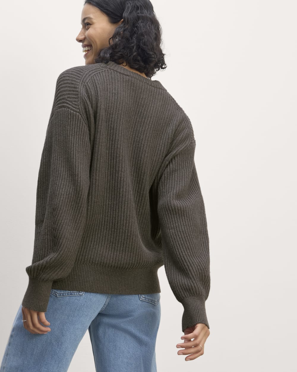 The Cocoon Crew in Everyday Cotton | Heathered Charcoal