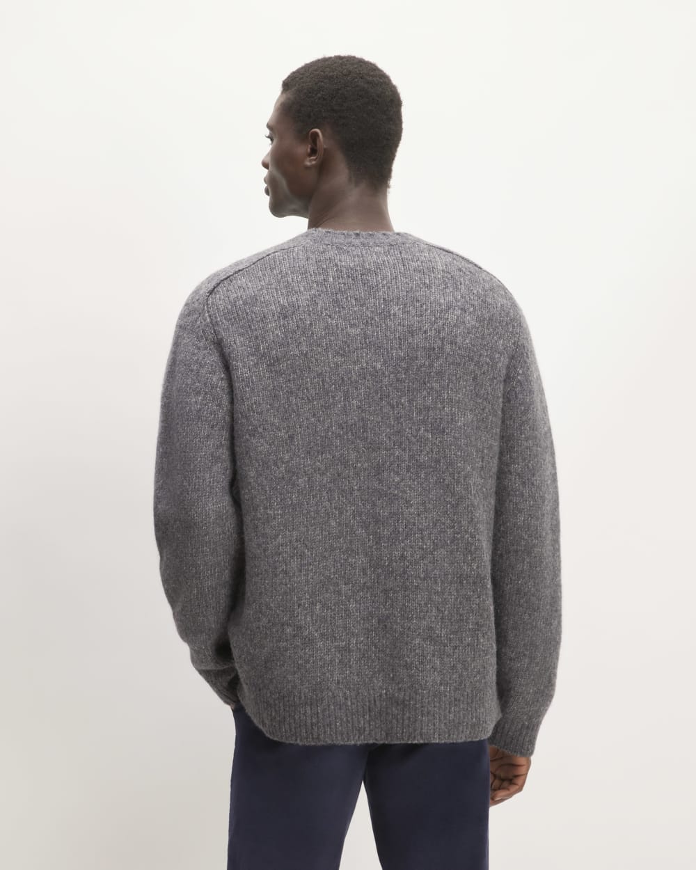 The Cloud Crewneck Sweater | Heathered Dark Charcoal