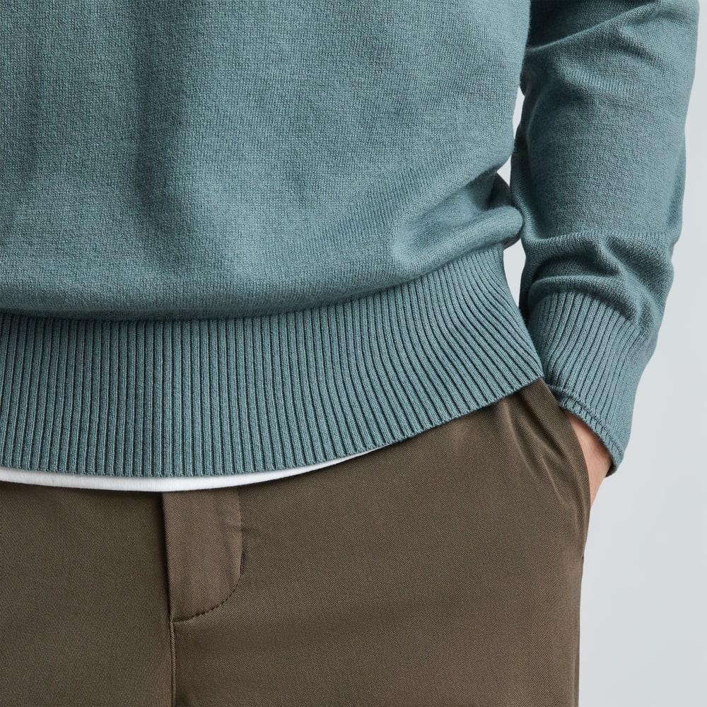 The No-Sweat Sweater | Uniform | Green Balsam
