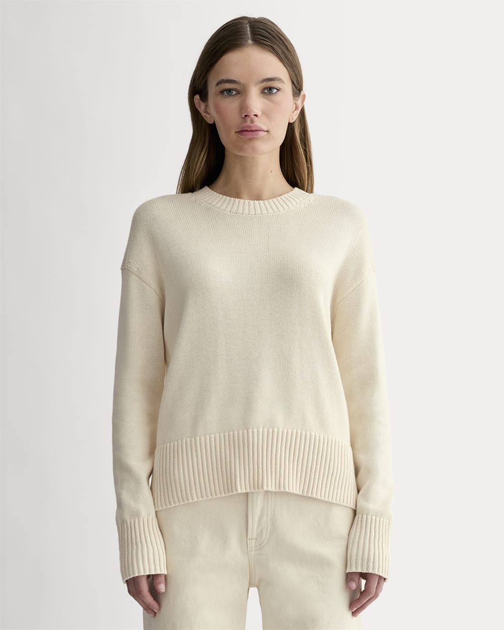The Boxy Sweater in Everyday Cotton | Canvas