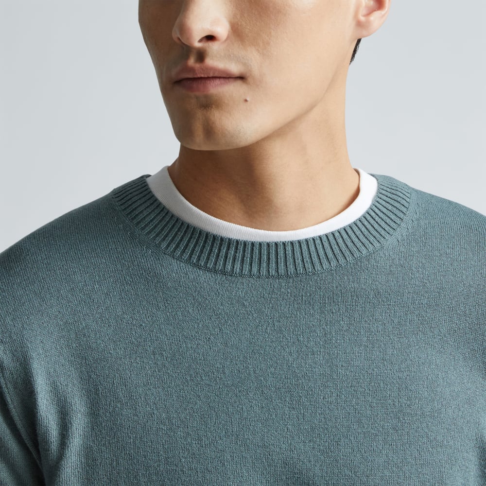 The No-Sweat Sweater | Uniform | Green Balsam