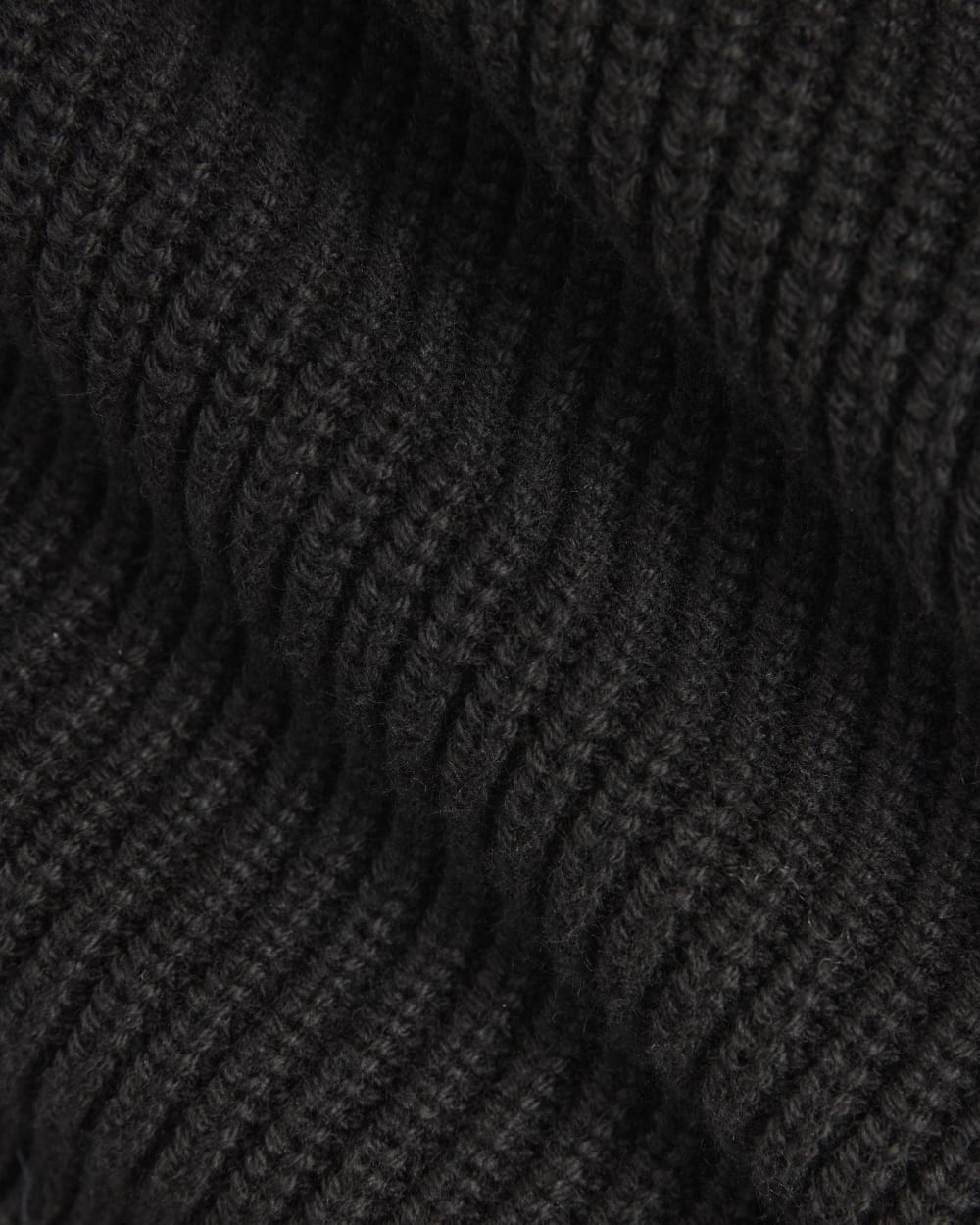 The Long Cocoon Cardigan | Black