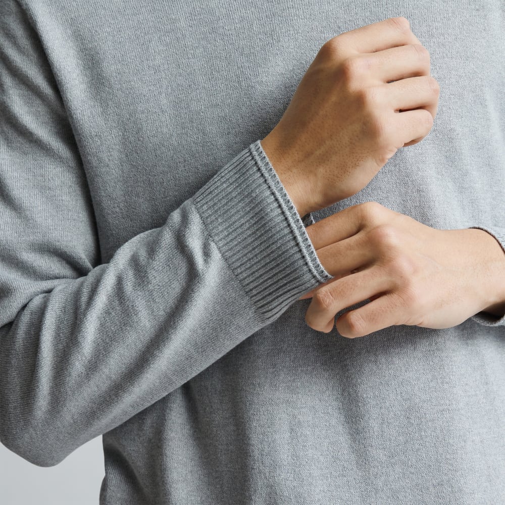 The No-Sweat Sweater | Uniform |  Heathered Grey