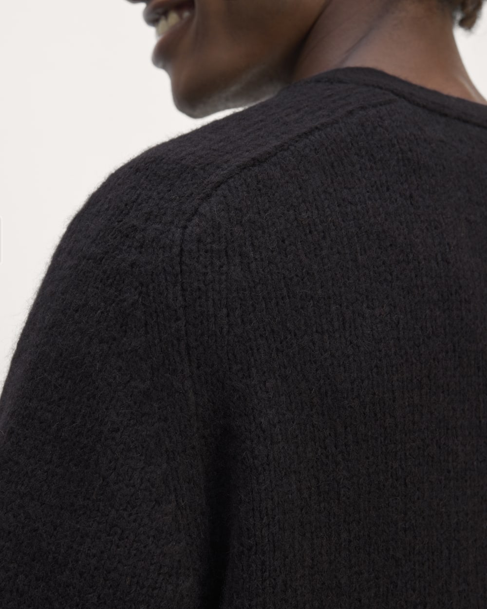 The Cloud Relaxed Cardigan |  Black