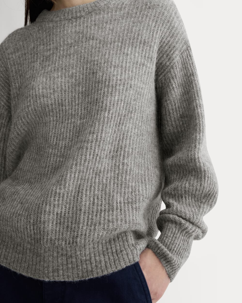 The Cocoon Crew in Alpaca | Heather Stone Grey