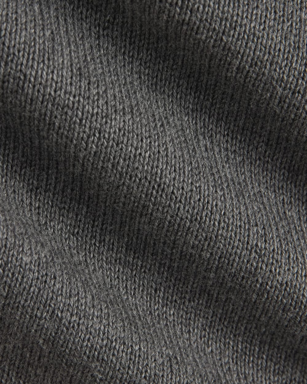The Boxy Turtleneck in Everyday Cotton | Heathered Charcoal