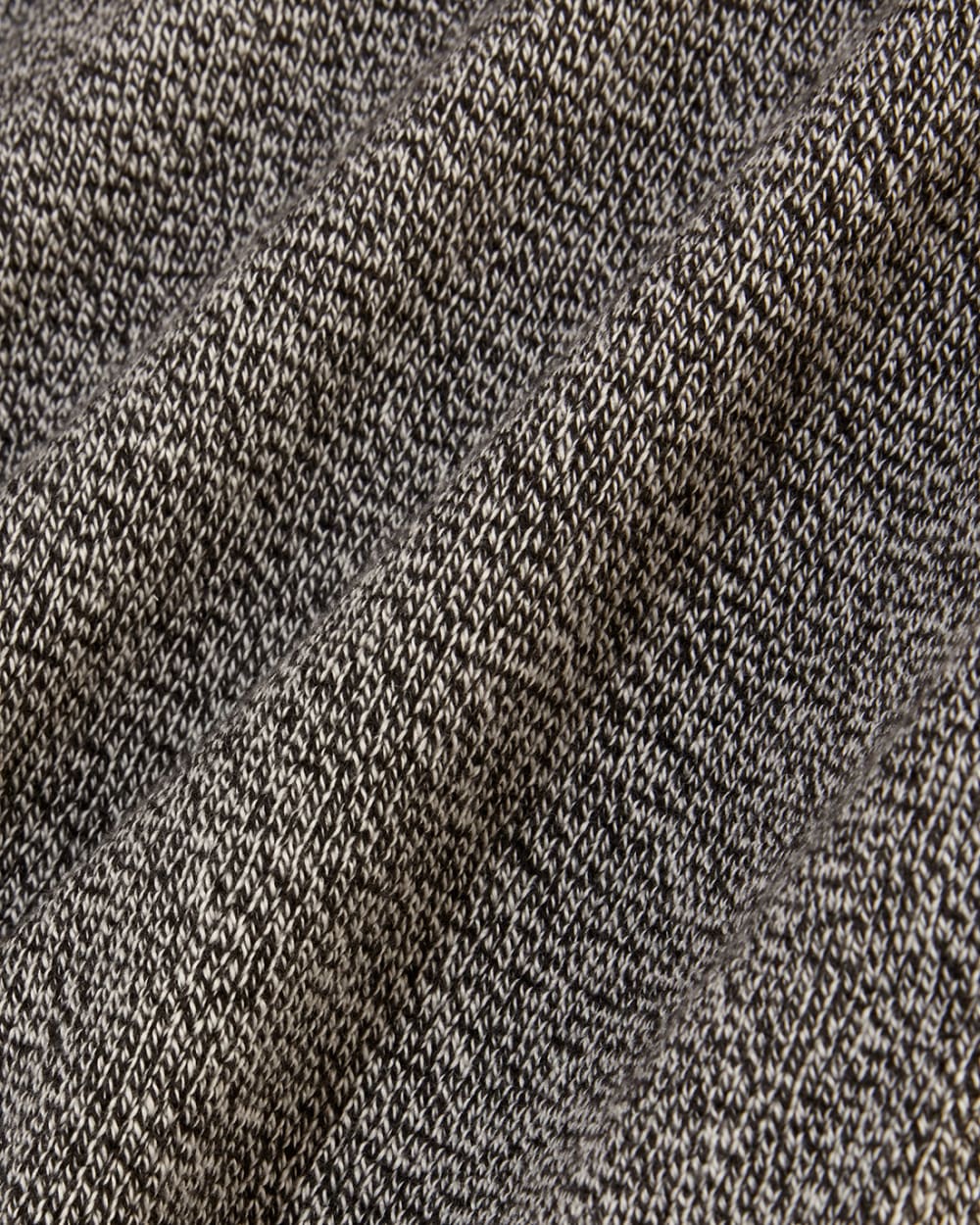 The Classic Sweater in Everyday Cotton | Canvas / Black Twist