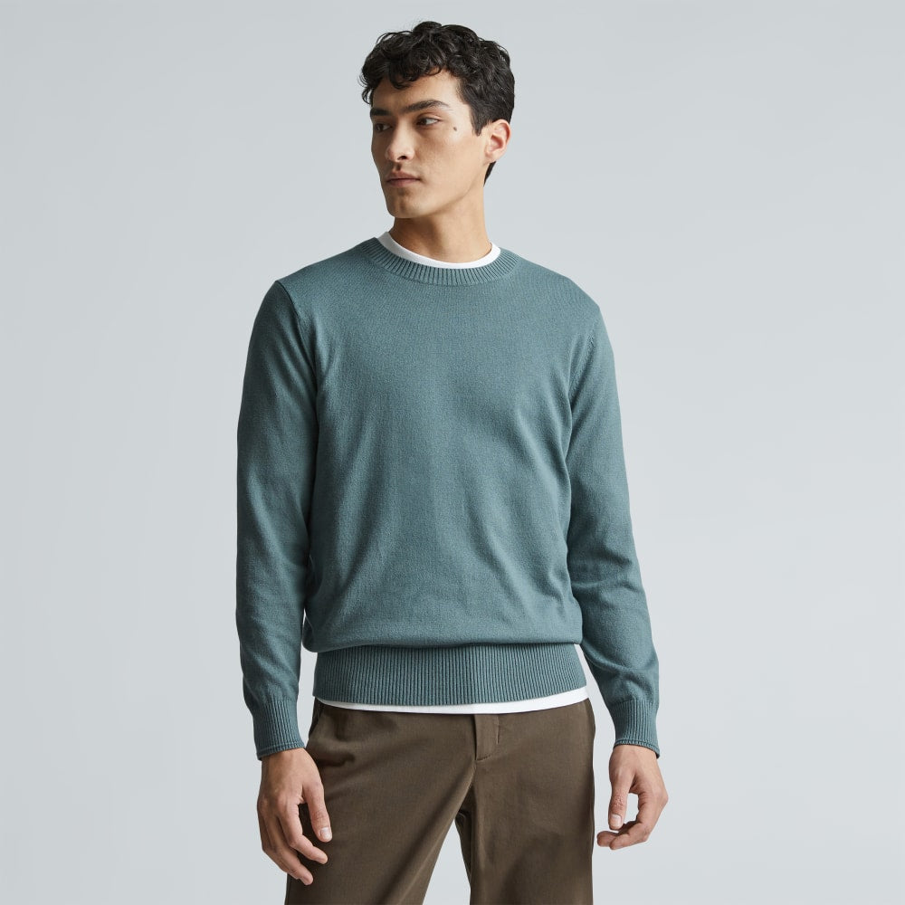 The No-Sweat Sweater | Uniform | Green Balsam