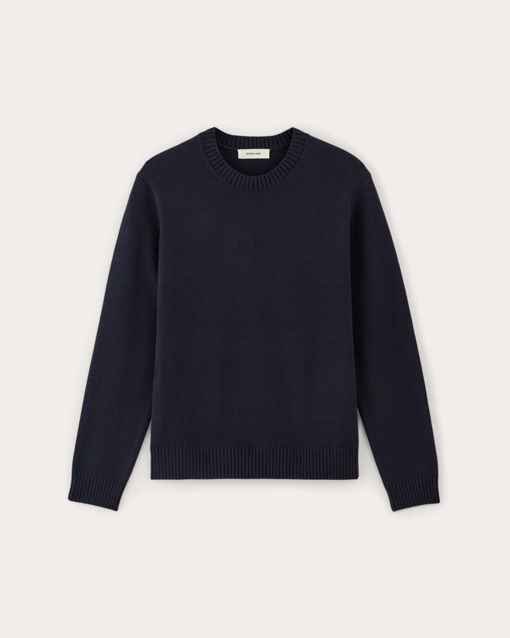 The Classic Sweater in Everyday Cotton | Navy