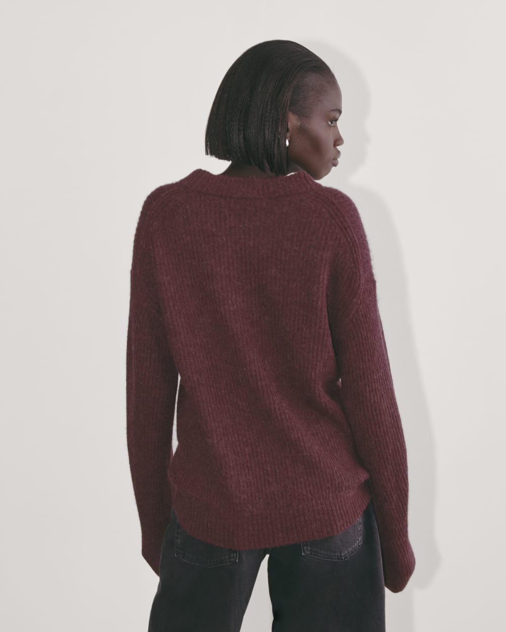 The Cocoon Crew in Alpaca | Burgundy