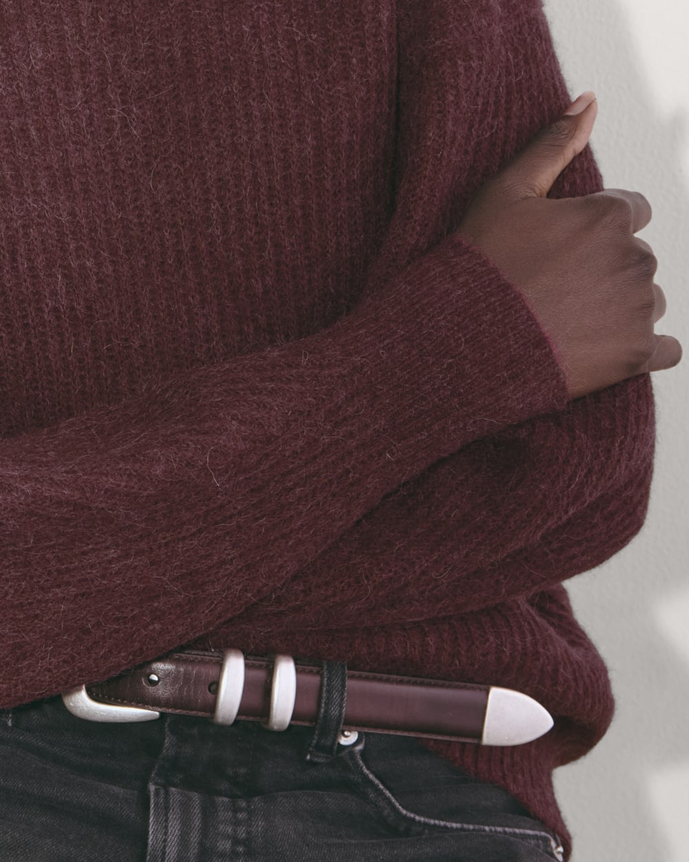 The Cocoon Crew in Alpaca | Burgundy