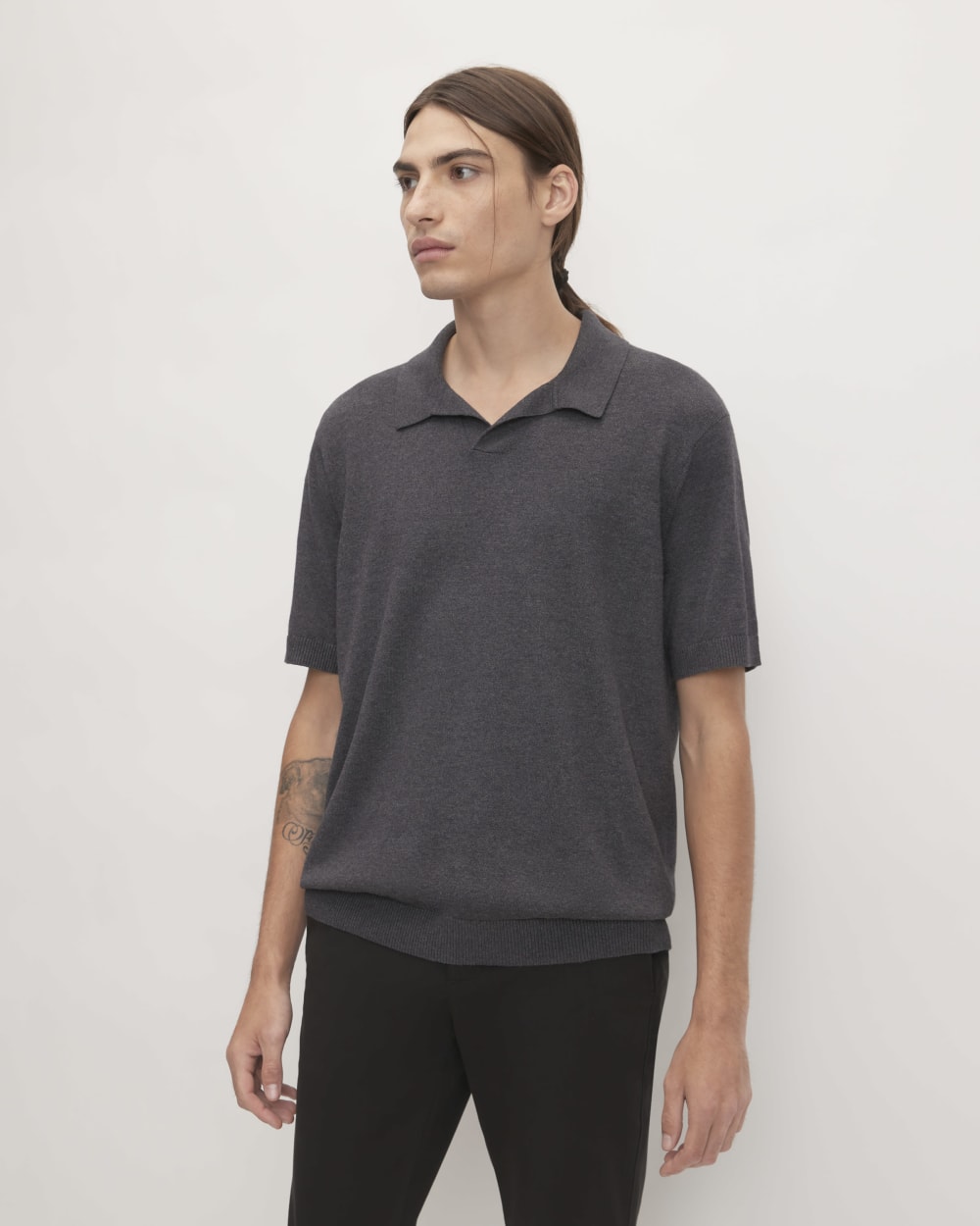 The No-Sweat Polo | Heather Ash