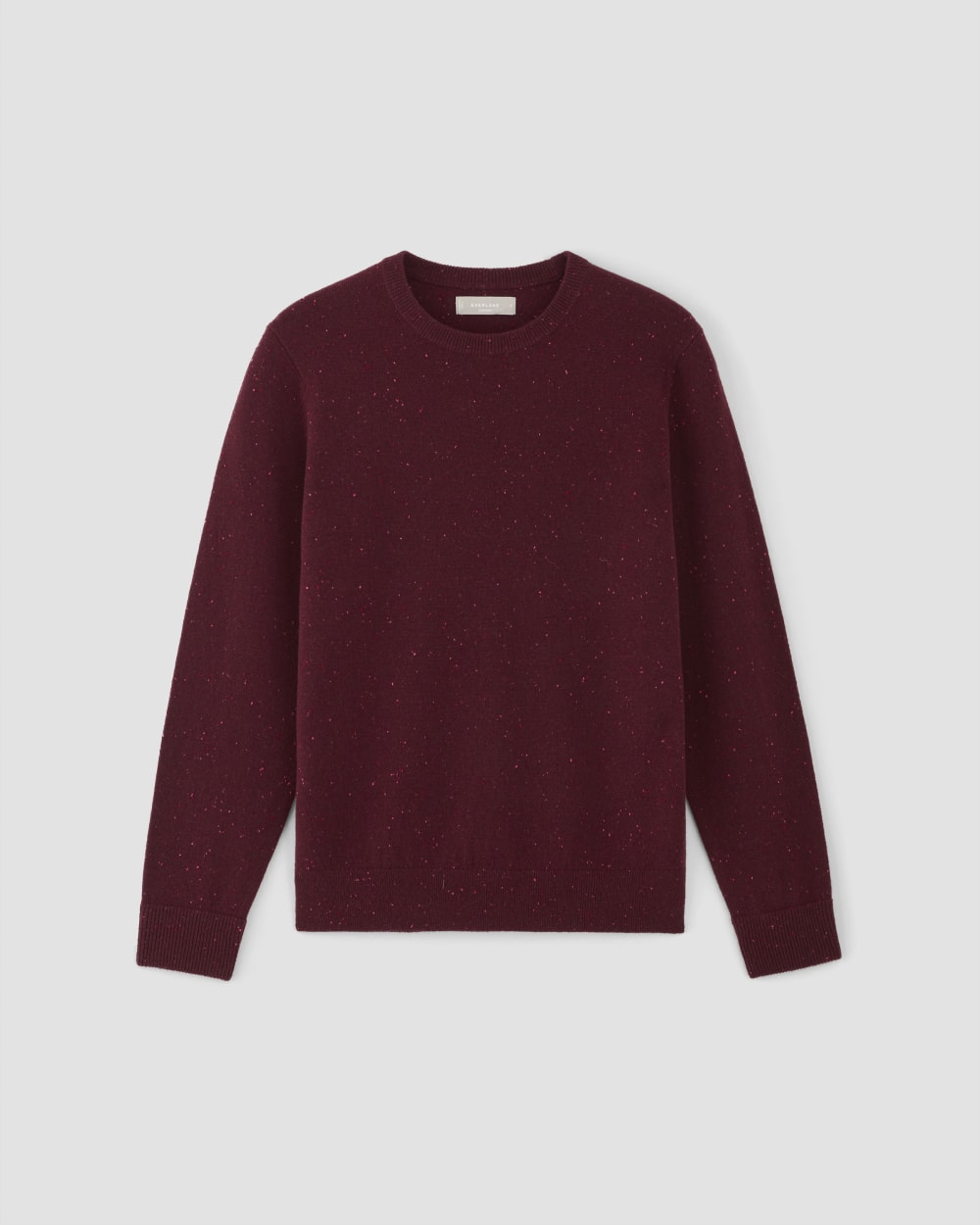 The Cashmere Crew | Burgundy Donegal