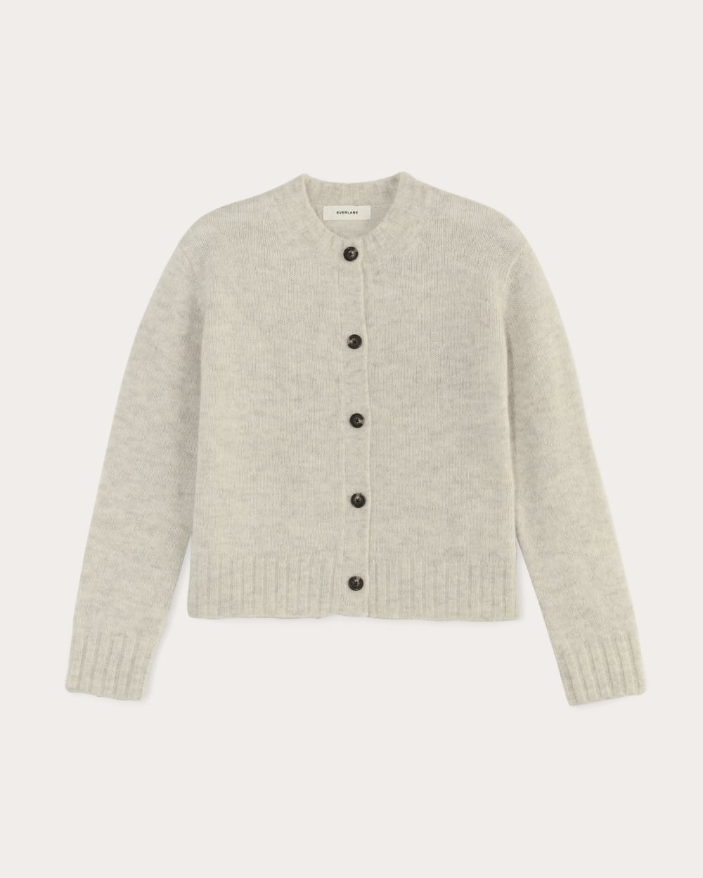 The Crew Cardigan in Alpaca | Almond