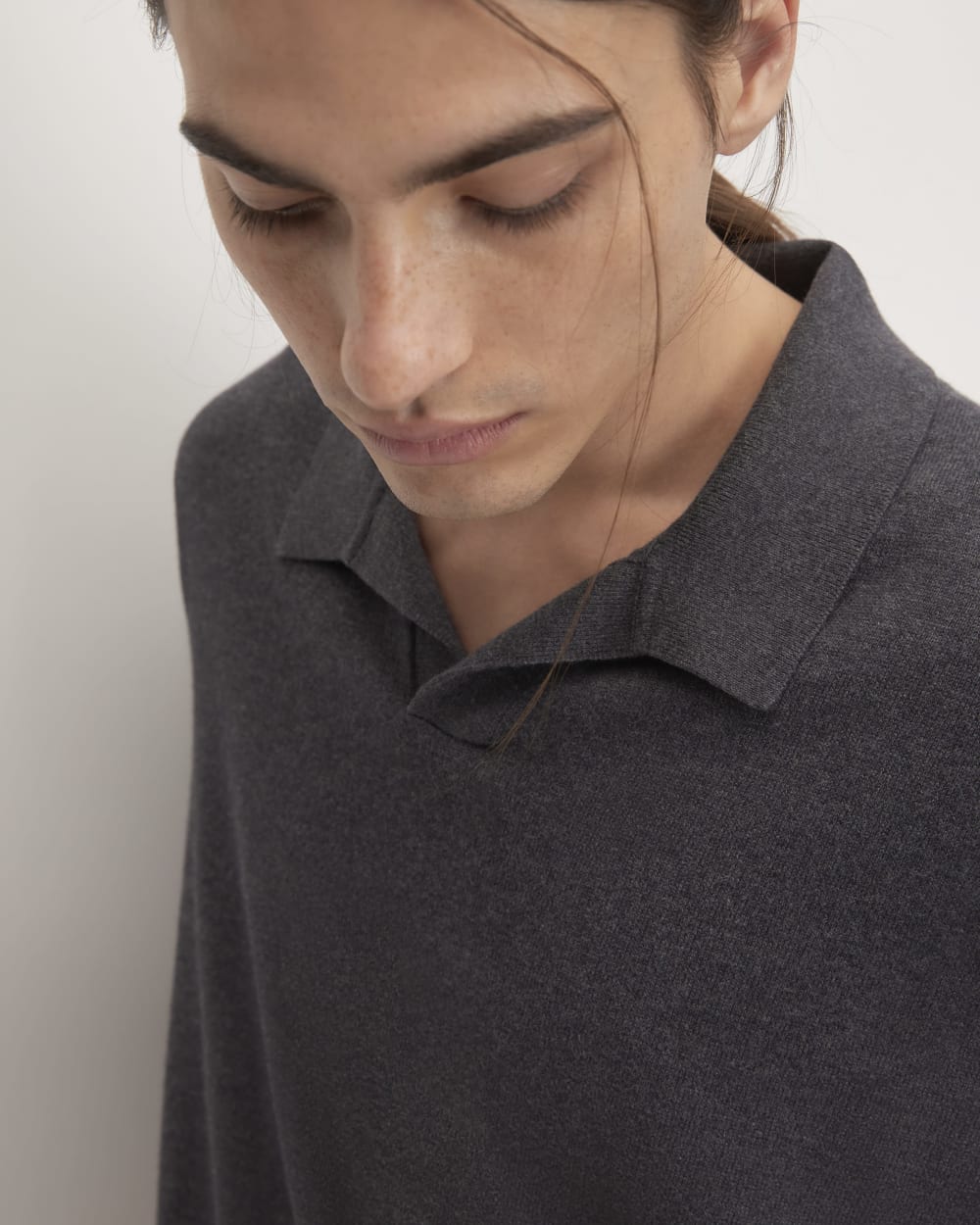 The No-Sweat Polo | Heather Ash