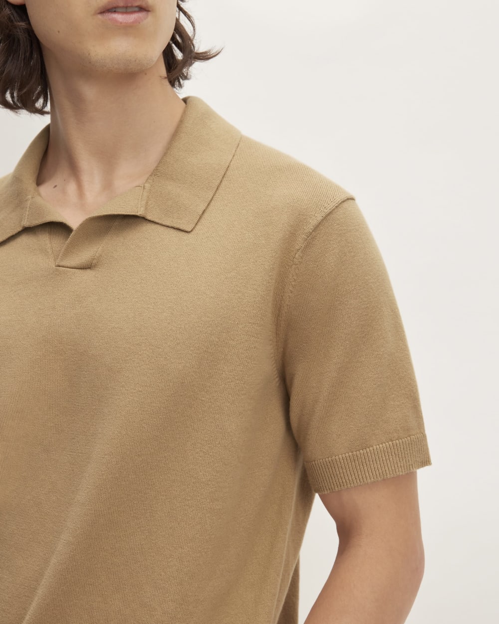 The No-Sweat Polo | Tiger's Eye