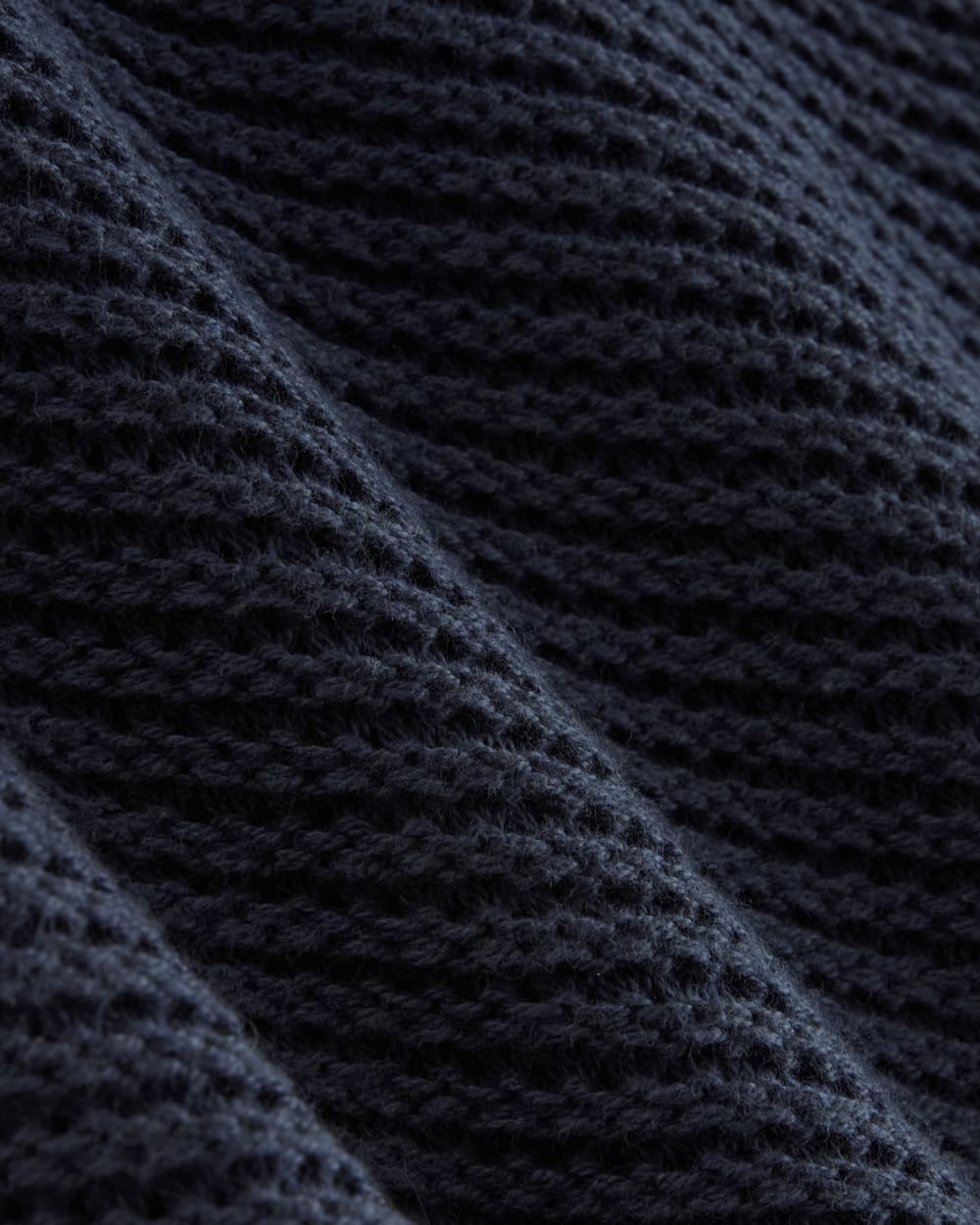 The Organic Cotton Open-Stitch Tank | Navy