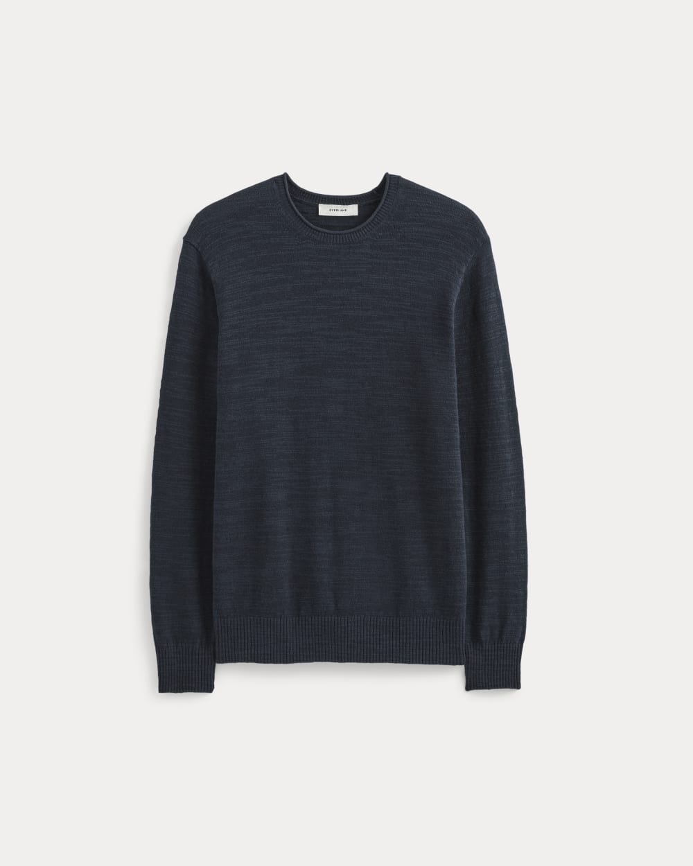 The Cotton Linen Pullover | Navy