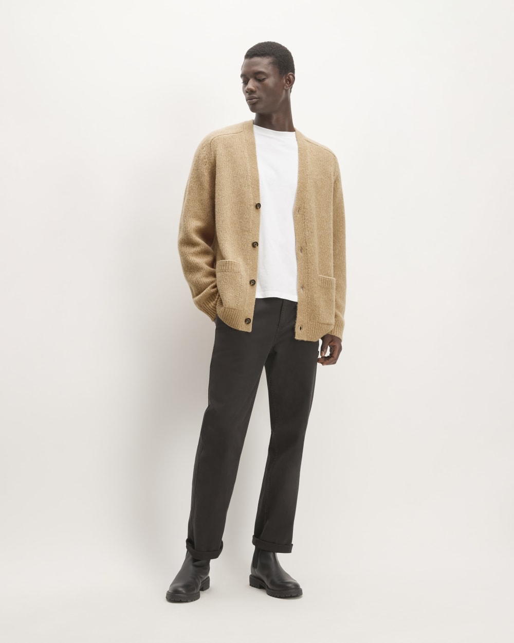 The Cloud Relaxed Cardigan | Tiger's Eye