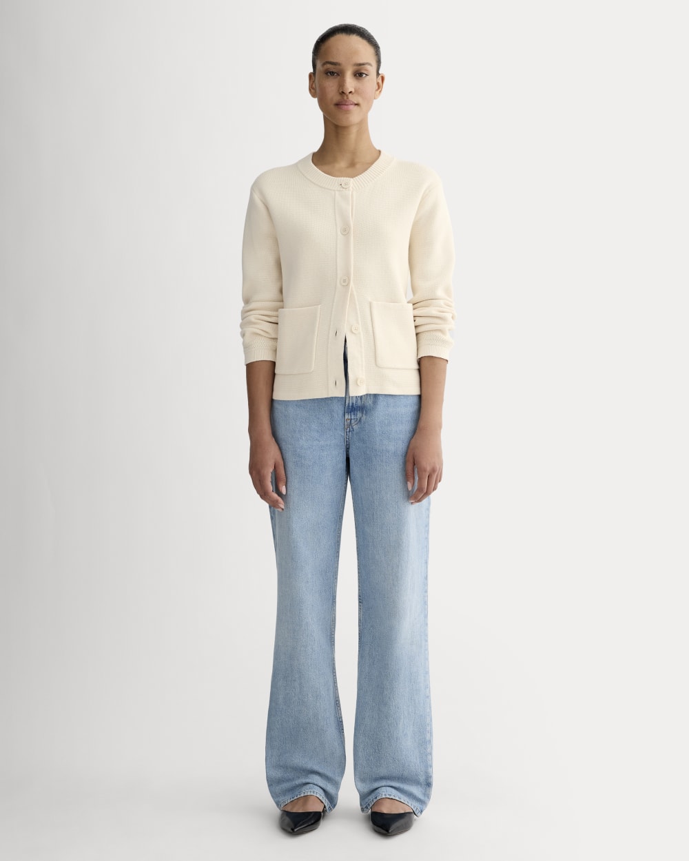 The Crew Cardigan in Everyday Cotton | Canvas