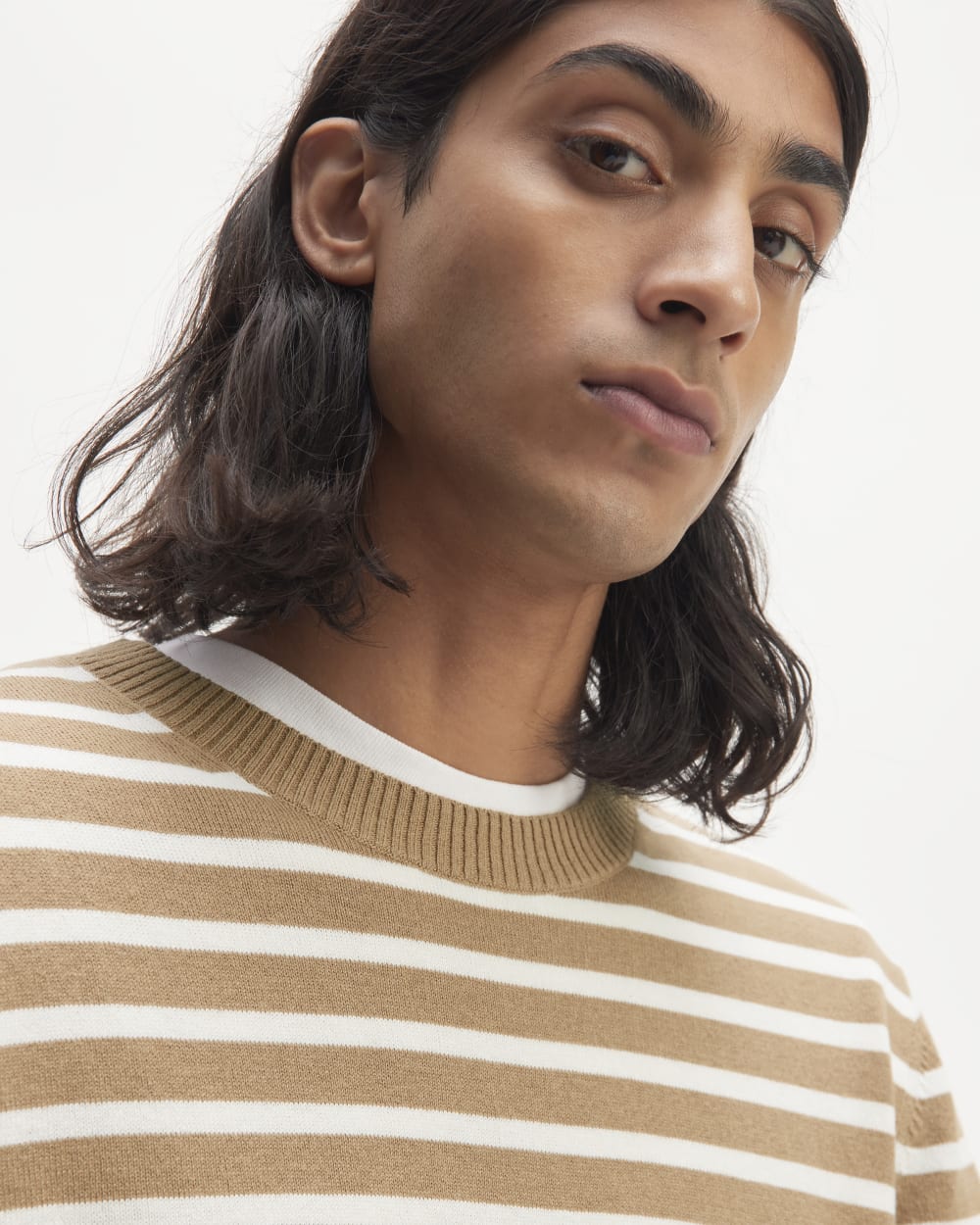The No-Sweat Sweater | Uniform | Tiger's Eye / Bone