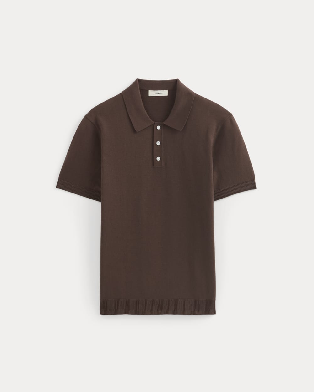 No-Sweat Polo | Dark Mahogany