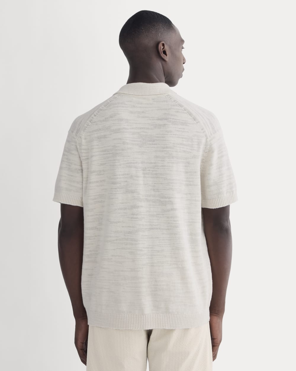 The Cotton Linen Polo | Birch