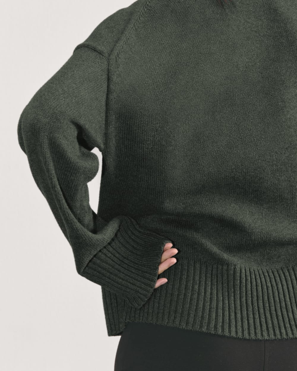The Boxy Sweater in Everyday Cotton | Scarab