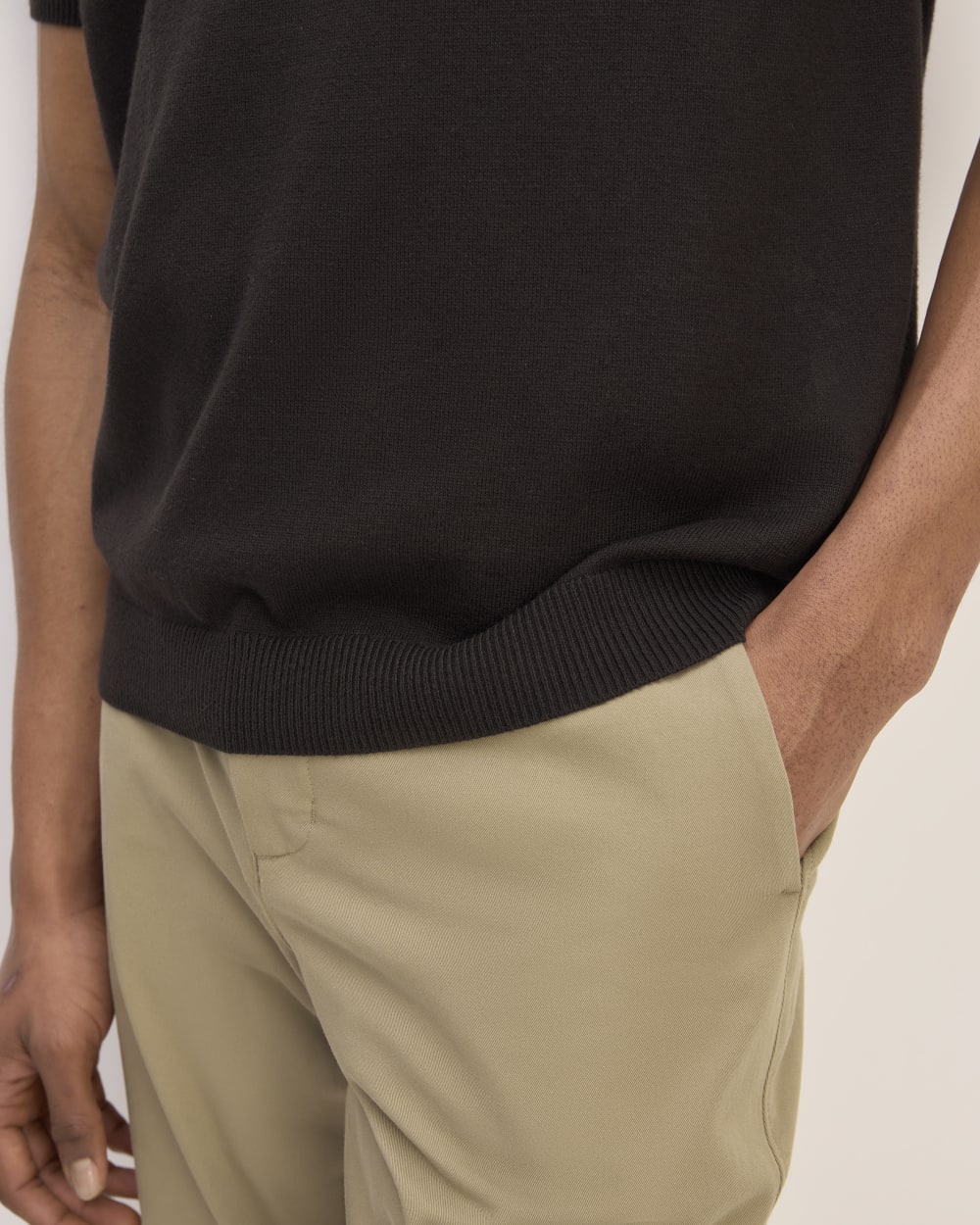 The No-Sweat Polo | Black