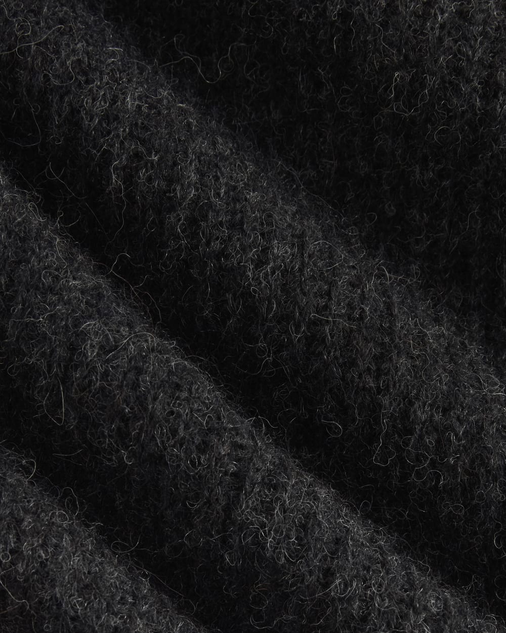 The Cocoon Crew in Alpaca | Heathered Black