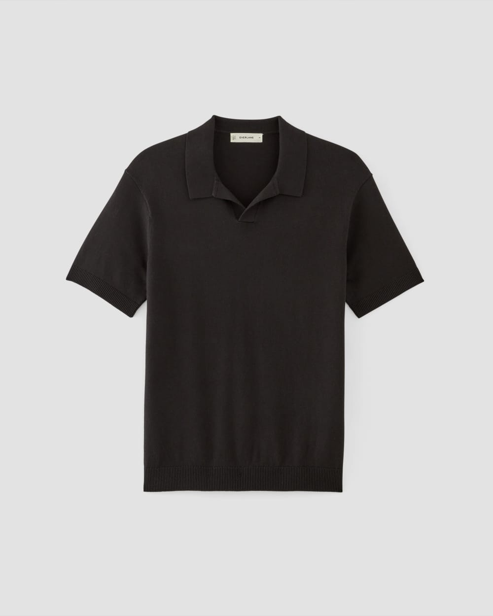 The No-Sweat Polo | Black