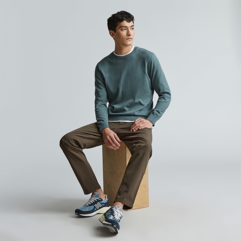 The No-Sweat Sweater | Uniform | Green Balsam