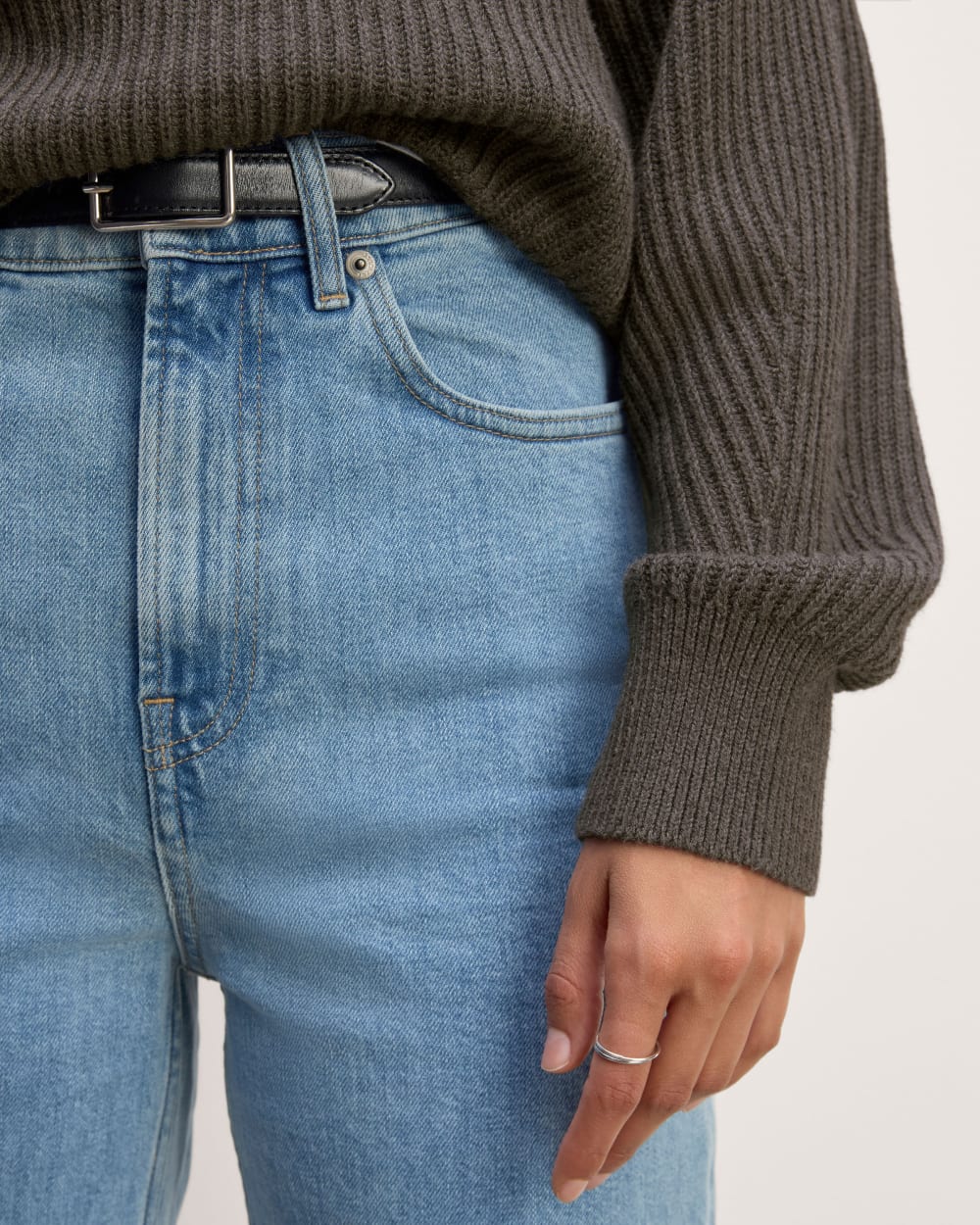 The Cocoon Crew in Everyday Cotton | Heathered Charcoal