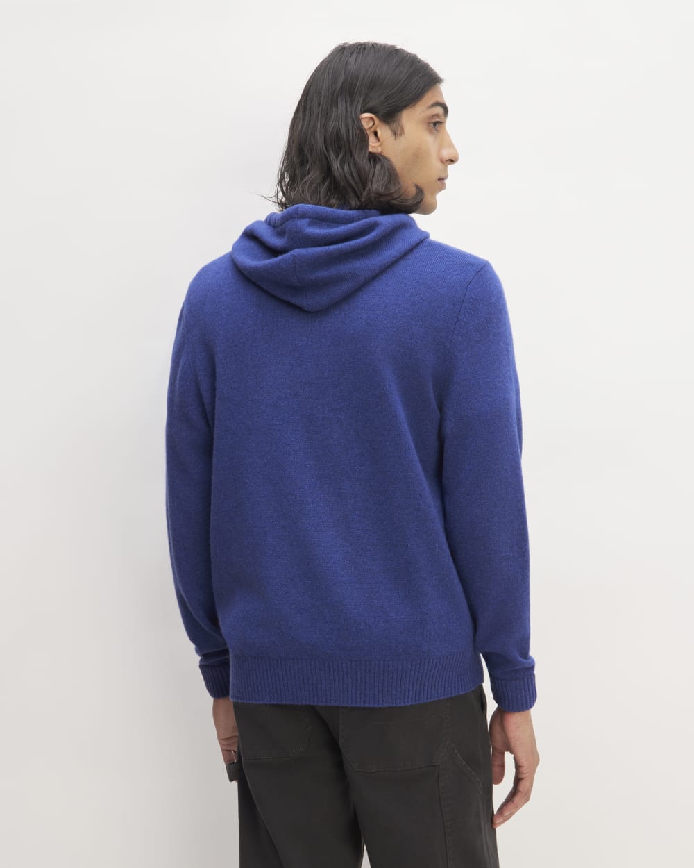 The Felted Merino Hoodie | Bellwether Blue Heather