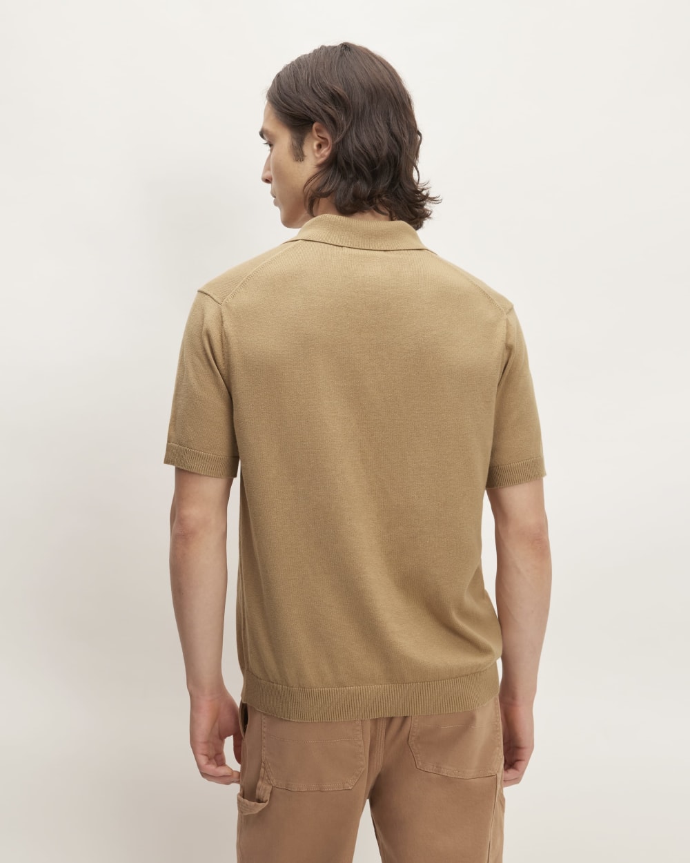 The No-Sweat Polo | Tiger's Eye