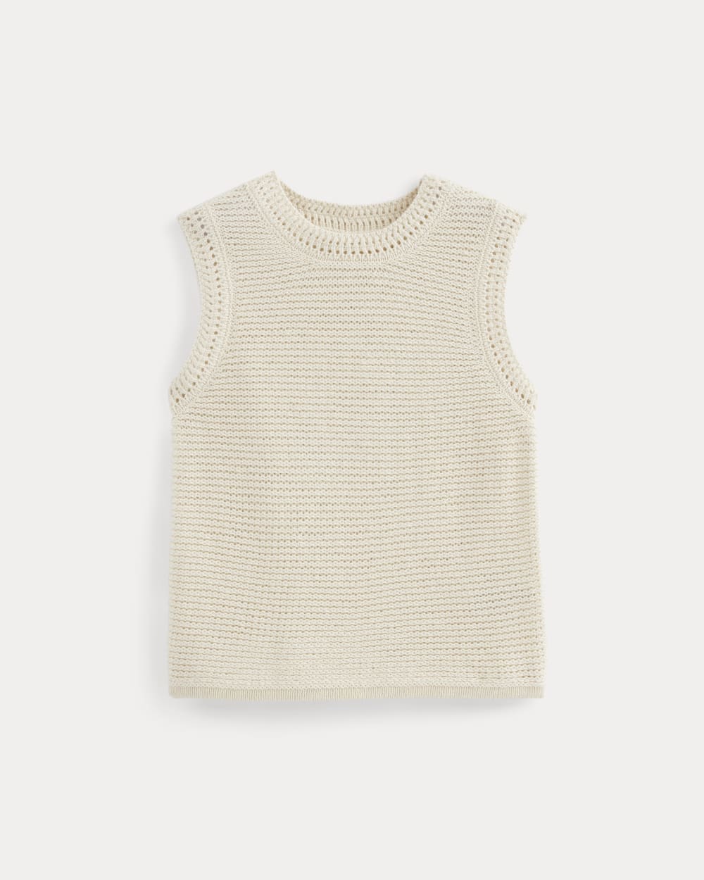 The Organic Cotton Open-Stitch Tank | Canvas
