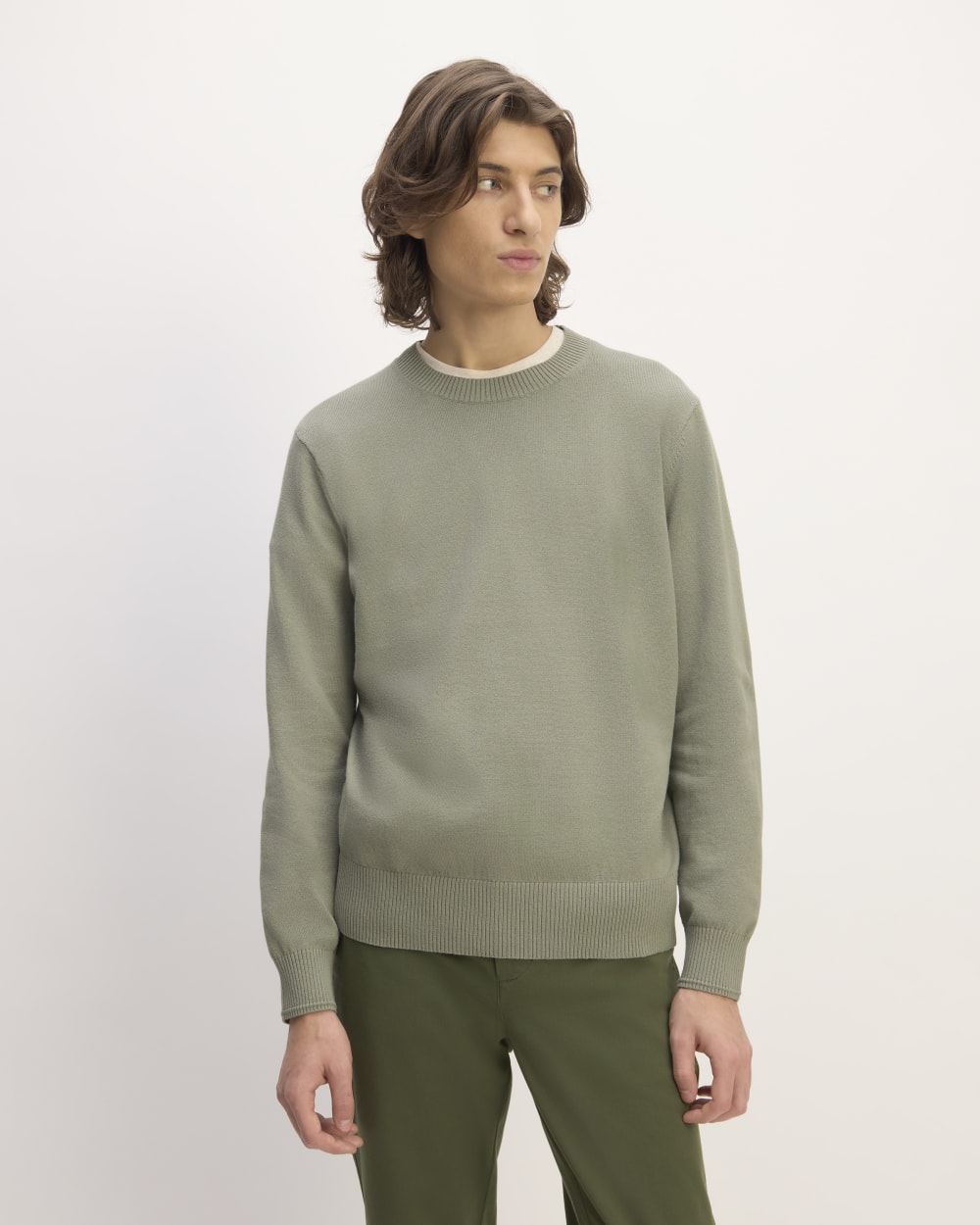 The No-Sweat Sweater | Uniform | Sage Green