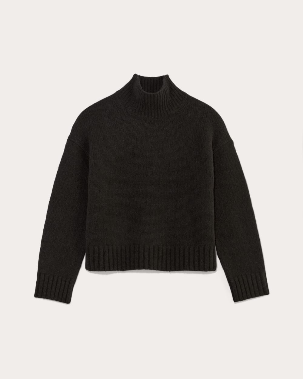 The Cloud Oversized Turtleneck | Black