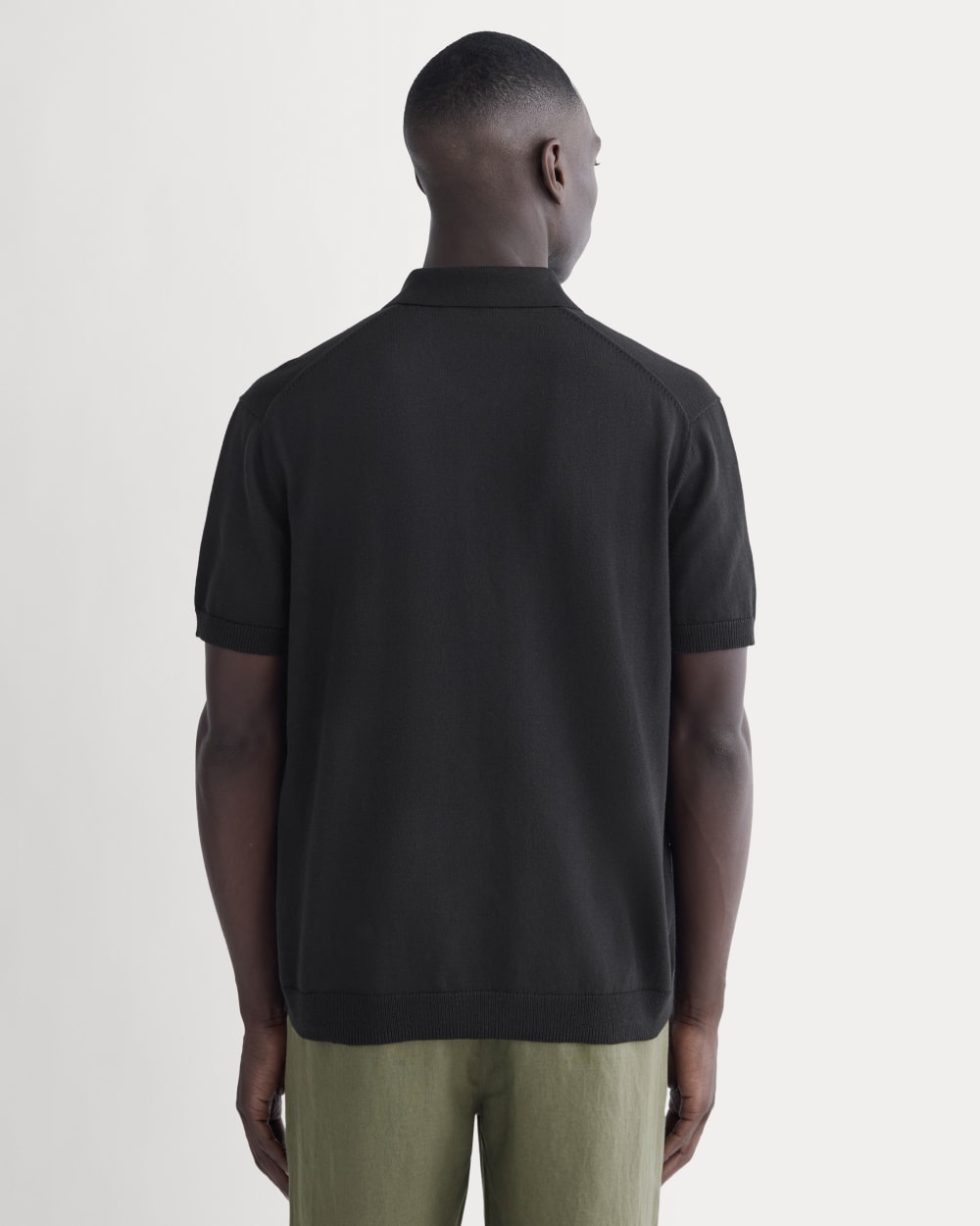 No-Sweat Polo | Black