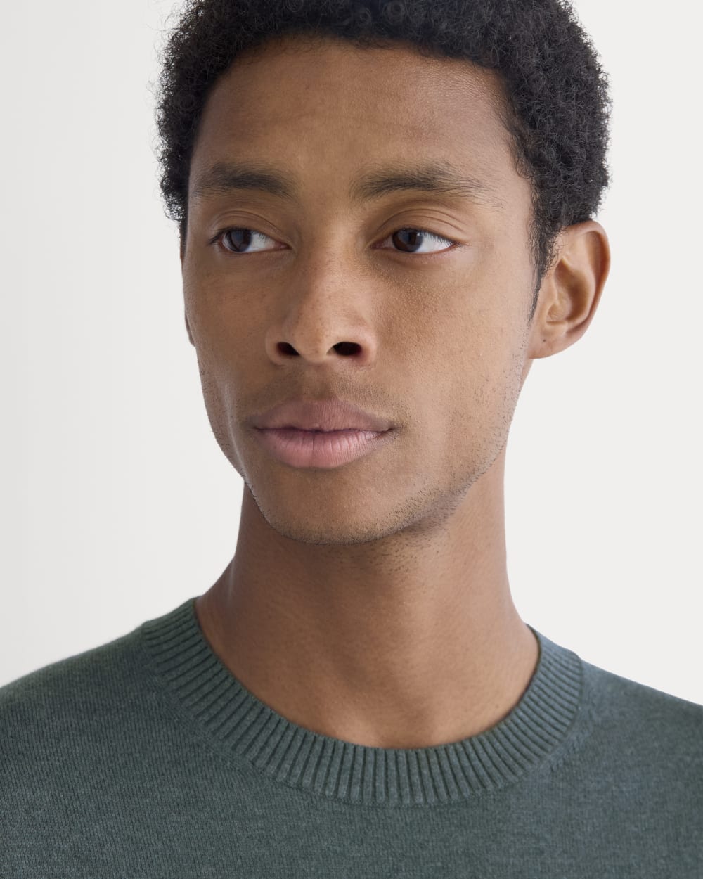 The No-Sweat Sweater | Uniform | Heather Midnight Navy