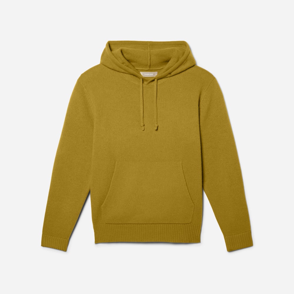 The Felted Merino Hoodie | Golden Palm