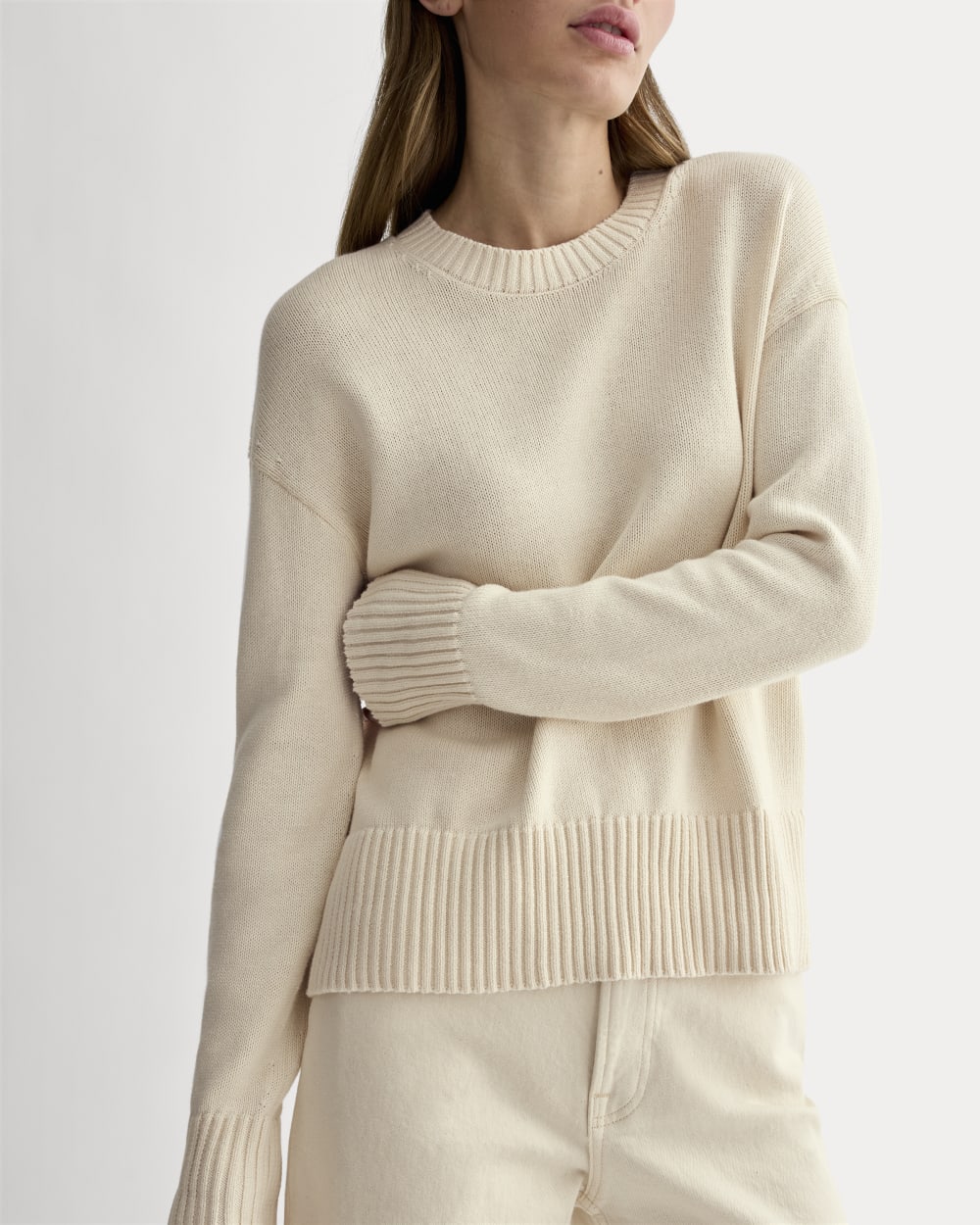 The Boxy Sweater in Everyday Cotton | Canvas