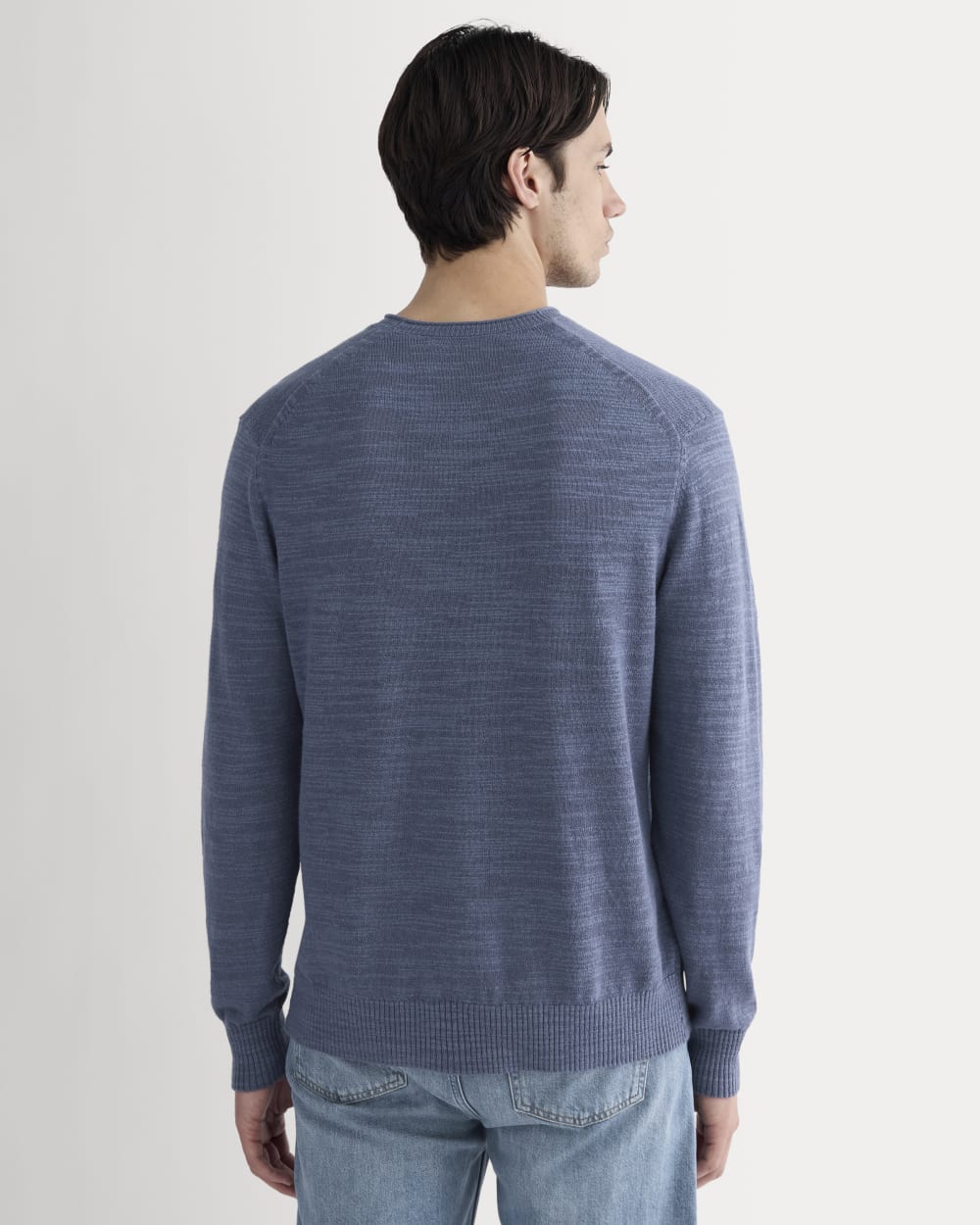 The Cotton Linen Pullover | Indigo