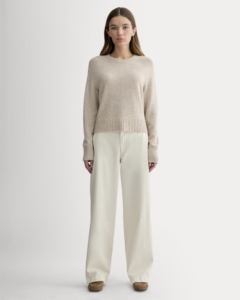 The Boxy Crew in Cashmere | Canvas