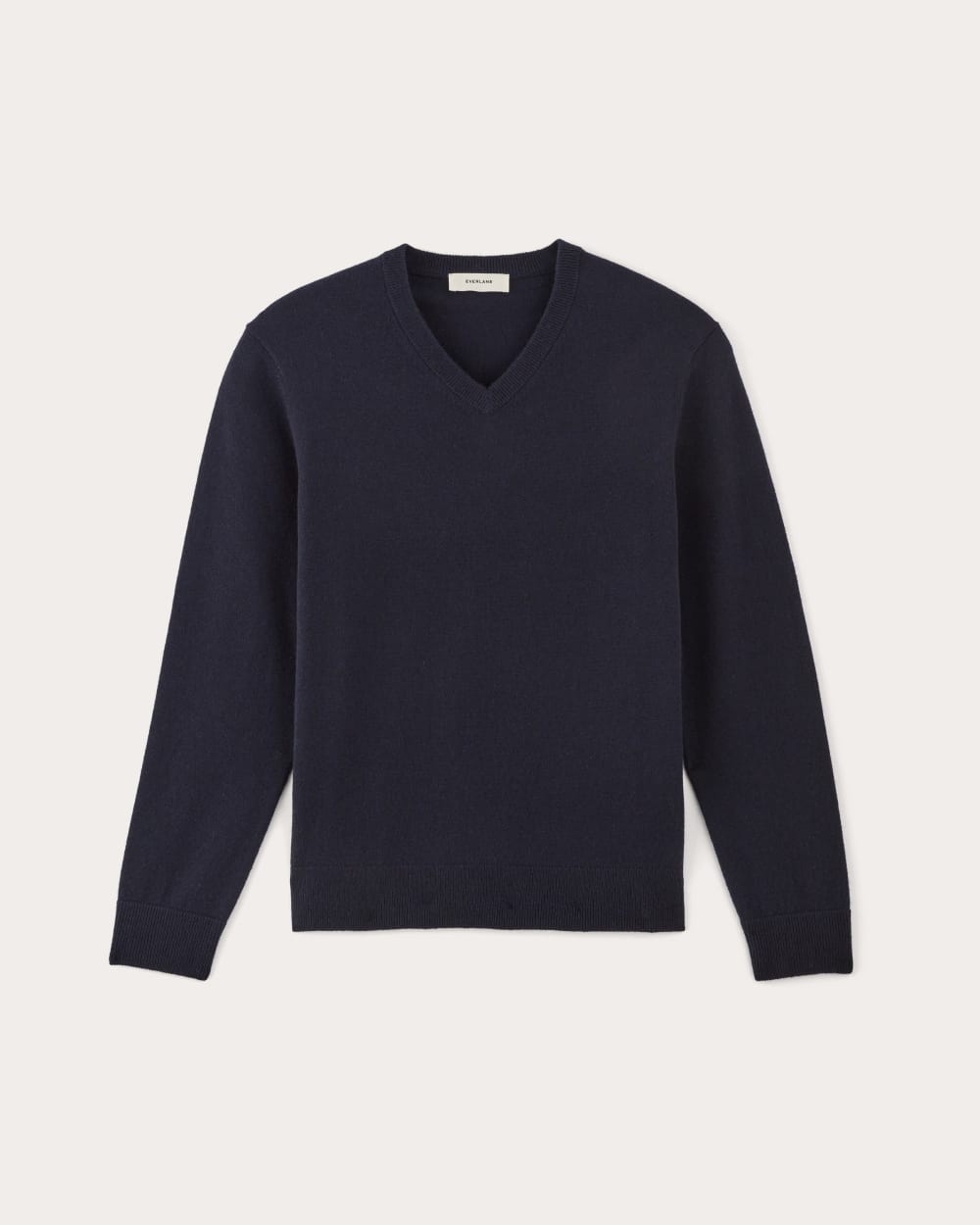The Cashmere V-Neck Sweater | Navy