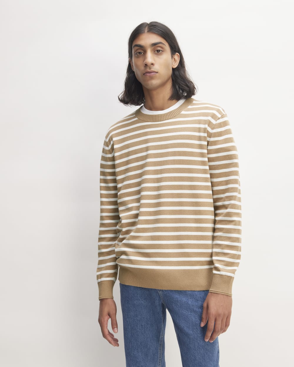 The No-Sweat Sweater | Uniform | Tiger's Eye / Bone