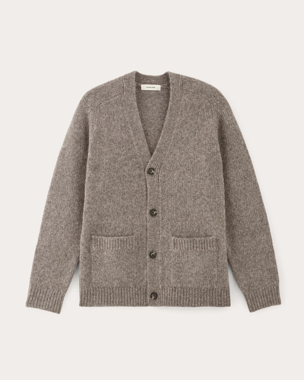 The Cloud Relaxed Cardigan | Taupe Melange